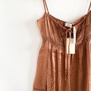 Wilfred NWT Minnie Dress (Terrazzo Brown)